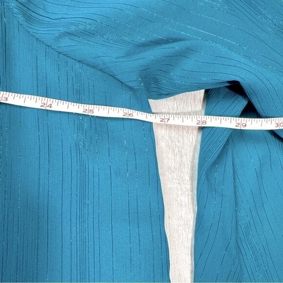 Jessica Simpson Blue Long Sleeve Top 2X - Picture 5 of 7
